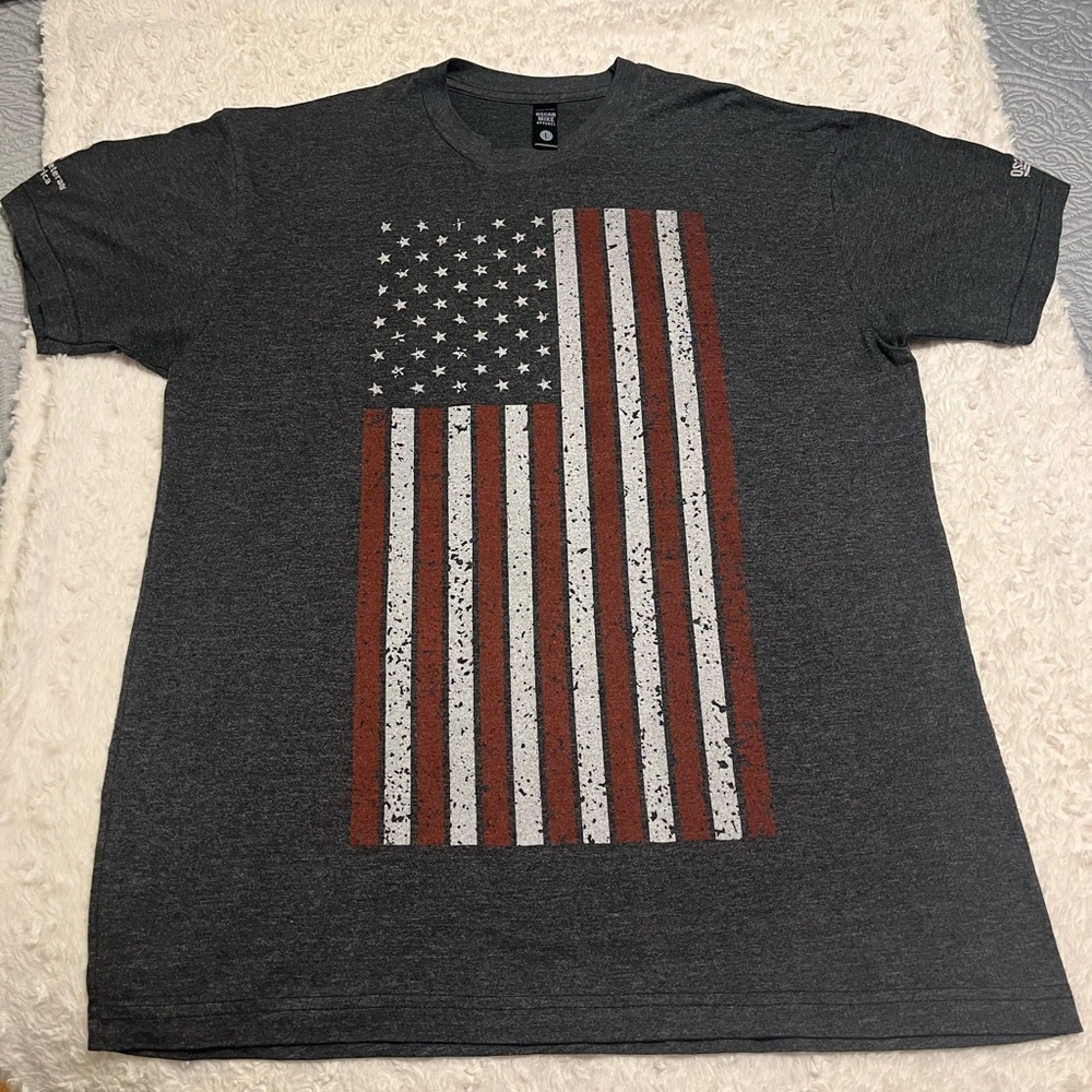 Oscar Mike apparel men’s large patriotic t shirt
